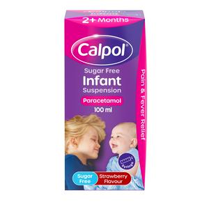 Calpol Infant Sugar Free Oral Suspension For 2+ Months 100ml