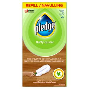 Pledge Dust It Fluffy Duster Refill x5
