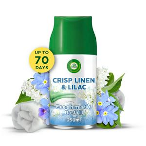 Air Wick Crisp Linen & Lilac Freshmatic Autospray Single Refill Air Freshener 250ml