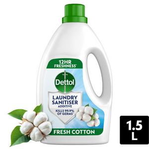 Dettol Antibacterial Laundry Cleanser Cotton Breeze 1.5L