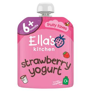 Ella's Kitchen Organic Berry Greek Style Yoghurt Baby Food Pouch 6+ Months 90g
