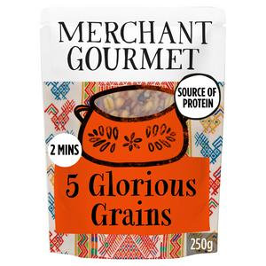 Merchant Gourmet Simply Cooked Glorious Grains with Red Rice & Quinoa 250g