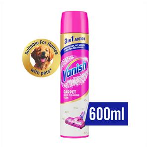 Vanish Gold Oxi Action Carpet Cleaner Foam 600ml