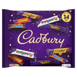 Cadbury Family Treatsize Chocolate Variety Bag x12 223g