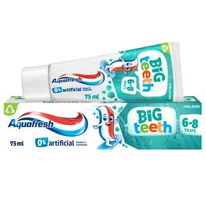 Aquafresh Kids Big Teeth Toothpaste 6-8 Years 75ml