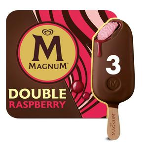 Magnum Double Raspberry Ice Cream Sticks 3X85ml