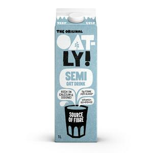 Oatly Oat Drink Semi Chilled 1L
