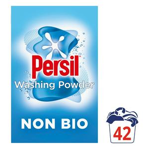 Persil Non Bio Sensitive Washing Laundry Detergent Powder 42 Washes 2.1 kg