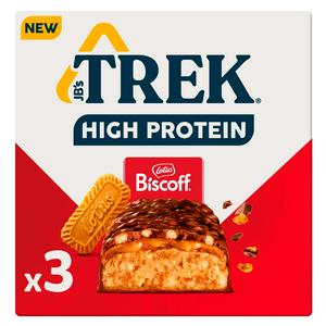 TREK High Protein Biscoff Protein Bars Multipack