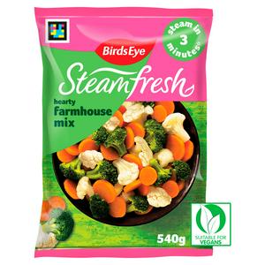 Birds Eye Steamfresh Hearty Farmhouse Mix Steam Bags x4 540g