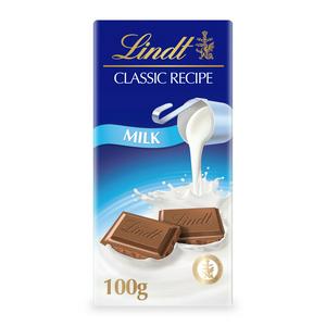 Lindt Classic Recipe Milk Chocolate Bar
